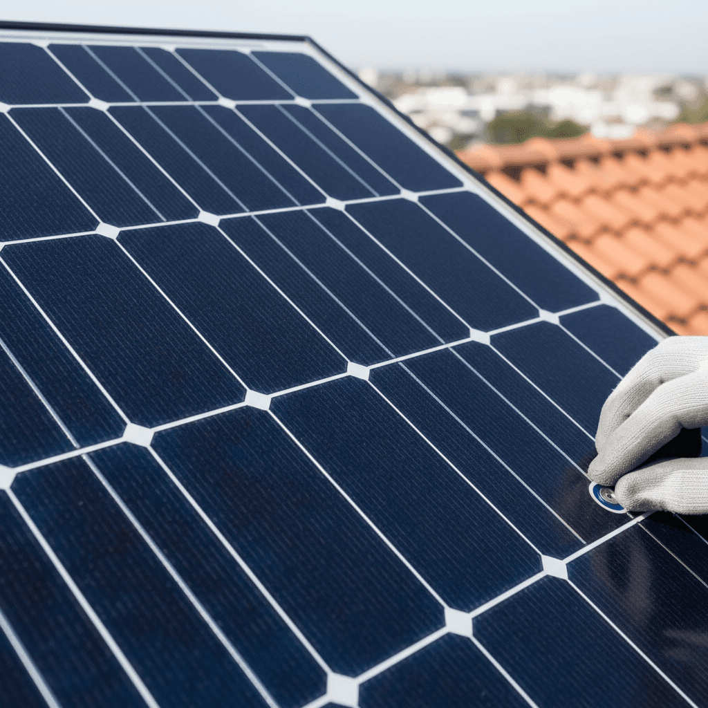 Solar panel maintenance and cleaning