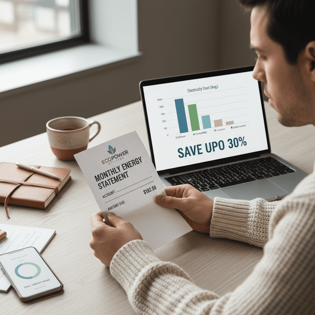 Clear solar energy billing statement